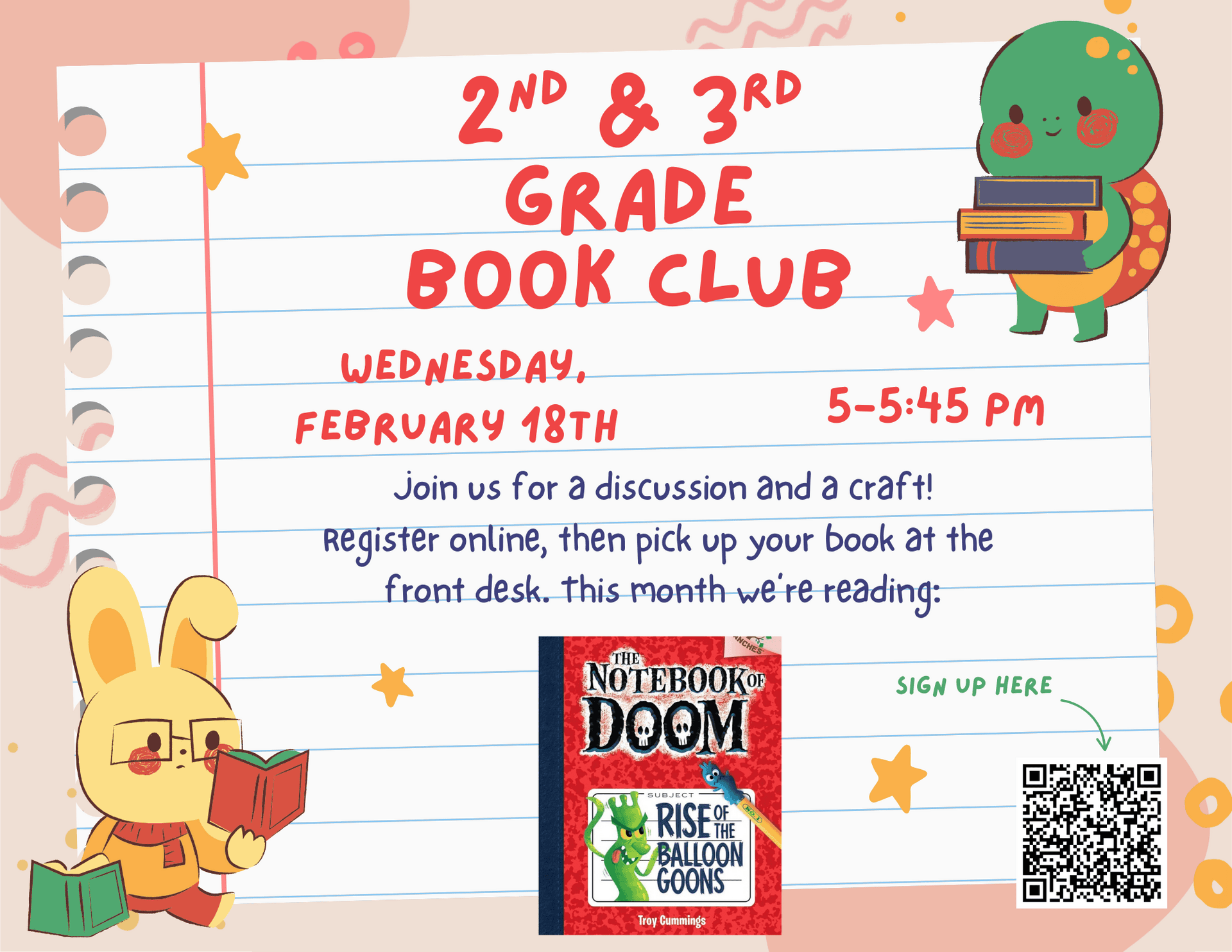book club 2 3rd grade balloon goons