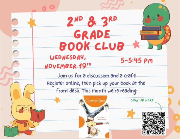 book club 2 3rd grade clementine