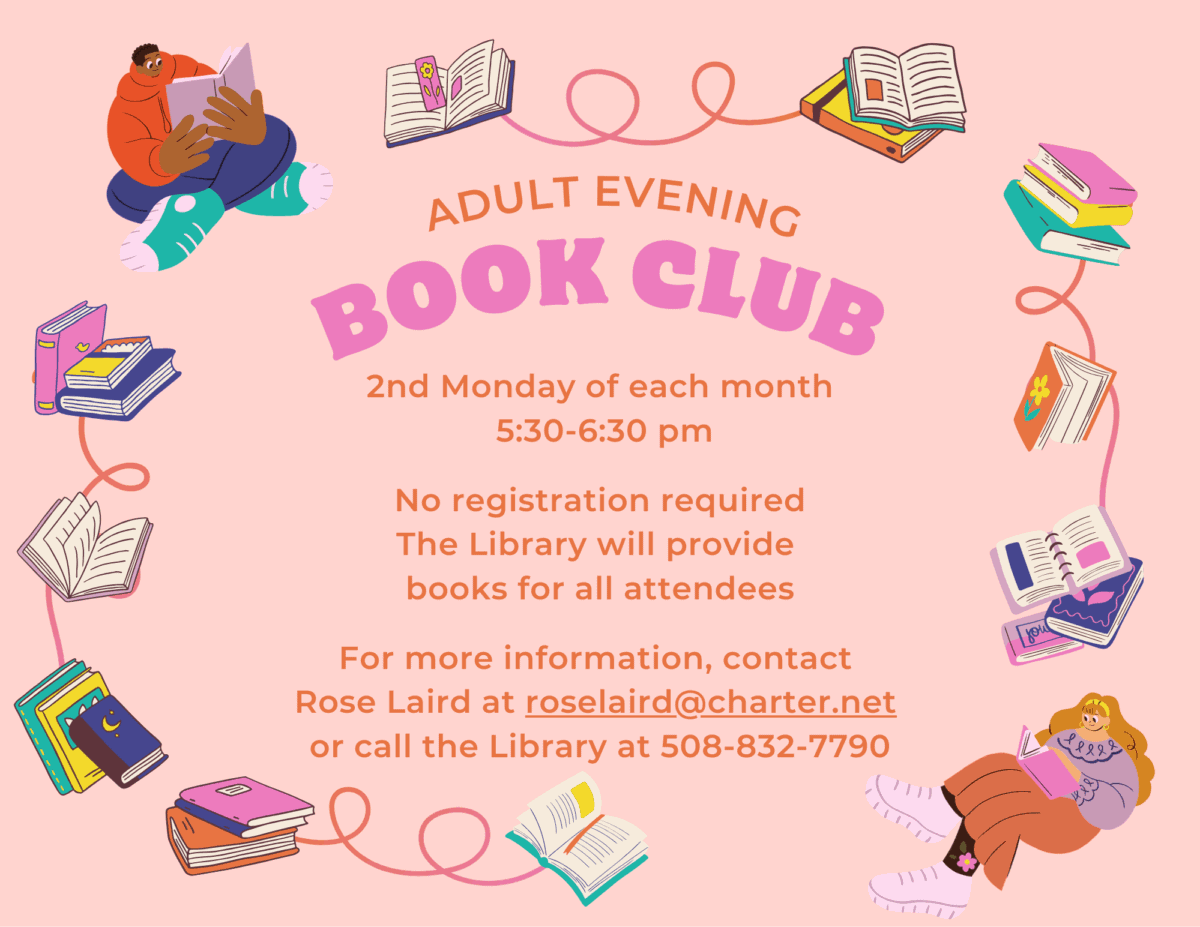 book club flyer