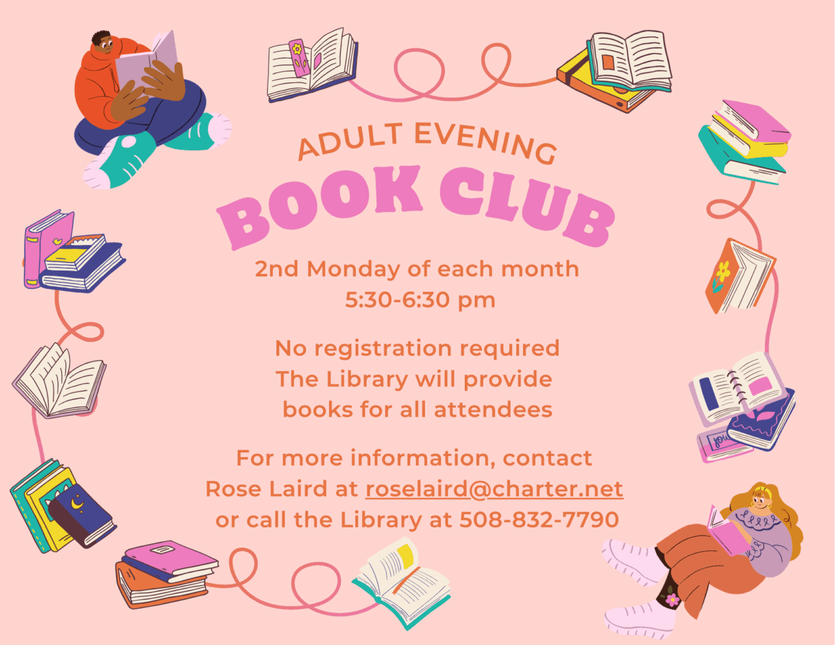 book club flyer