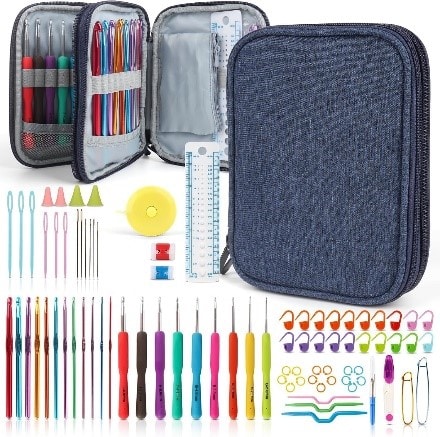 diy crafts crochet hooks set