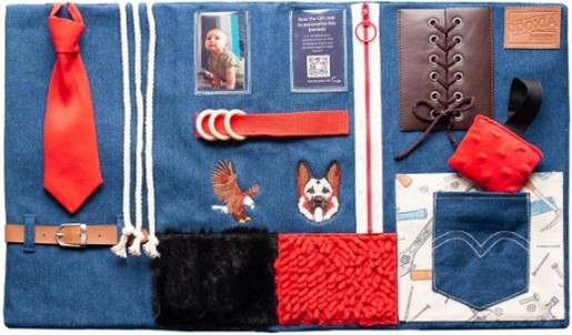fidget blanket