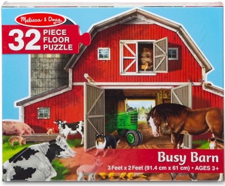 jumbo floor puzzle busy barn