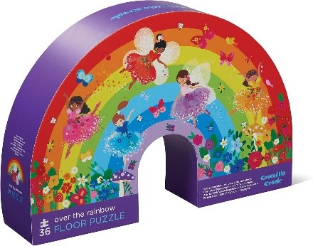 jumbo floor puzzle over the rainbow