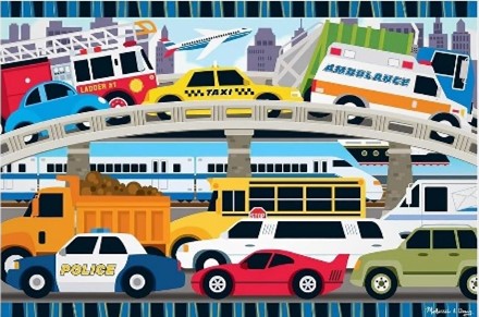 jumbo floor puzzle traffic jam