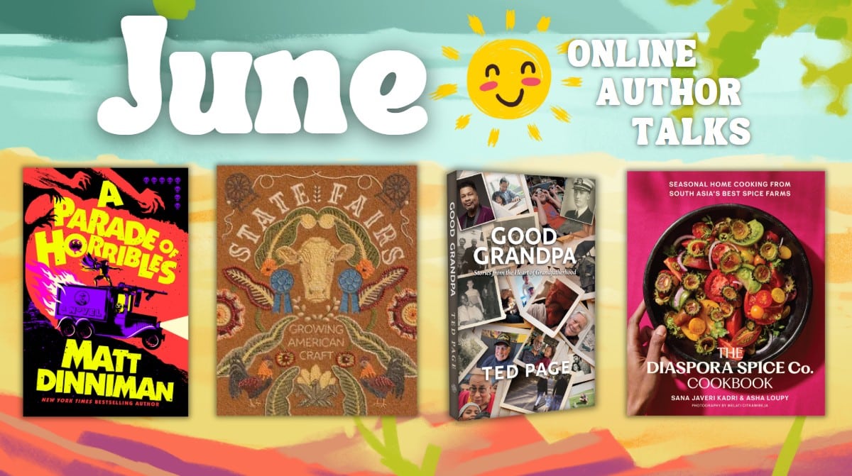 june virtual author talks