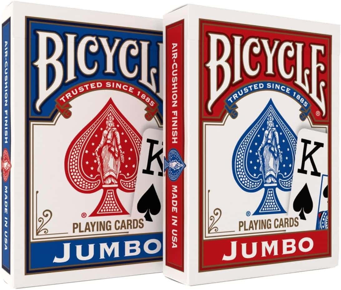large print playing cards