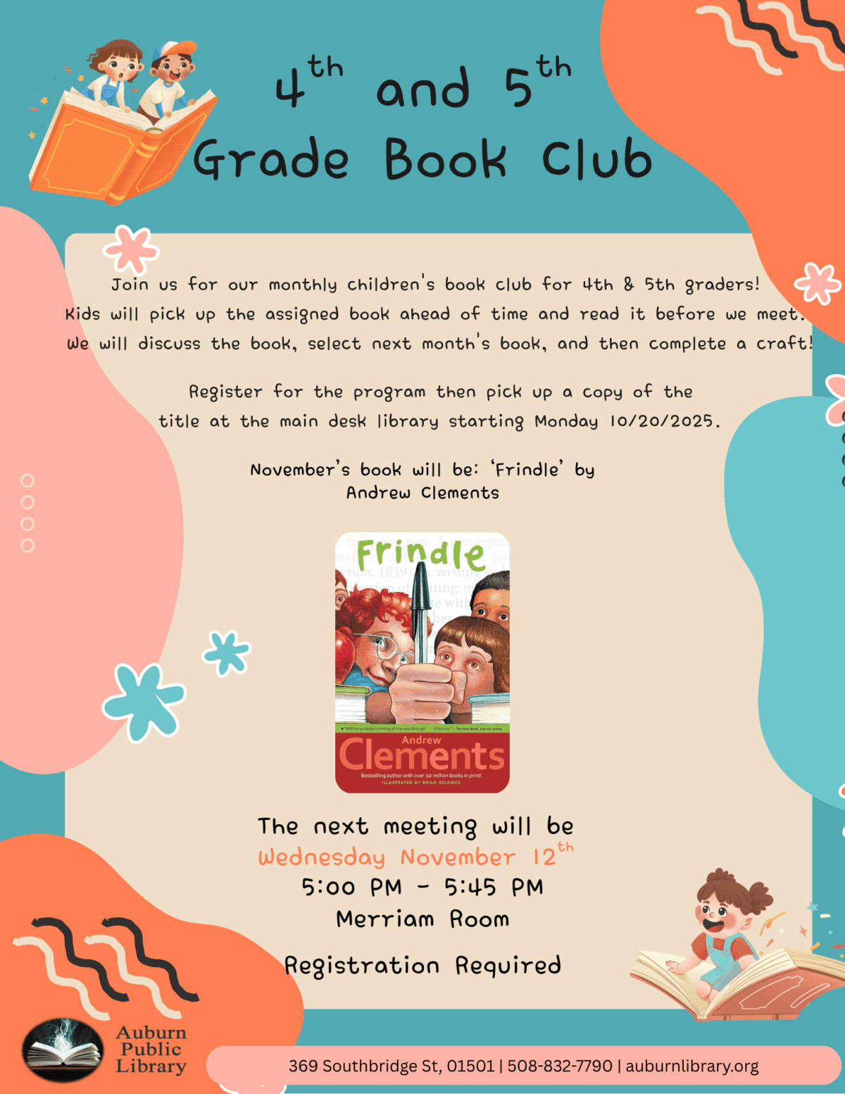november book club portrait
