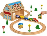 play and learn take along train station